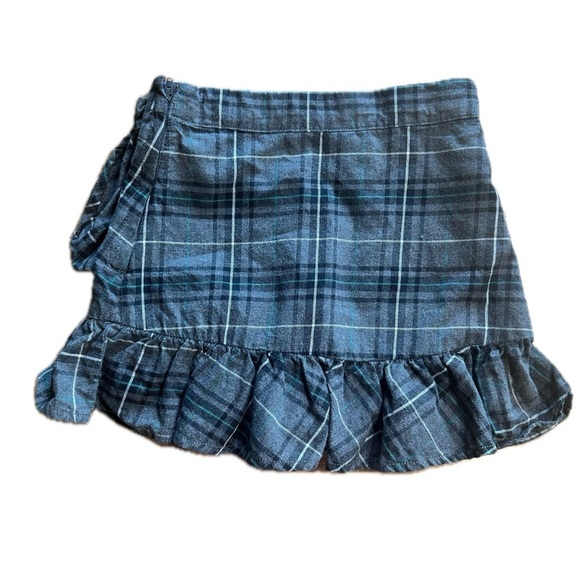 Janie and Jack Gray Plaid Skirt - Picture 3 of 5